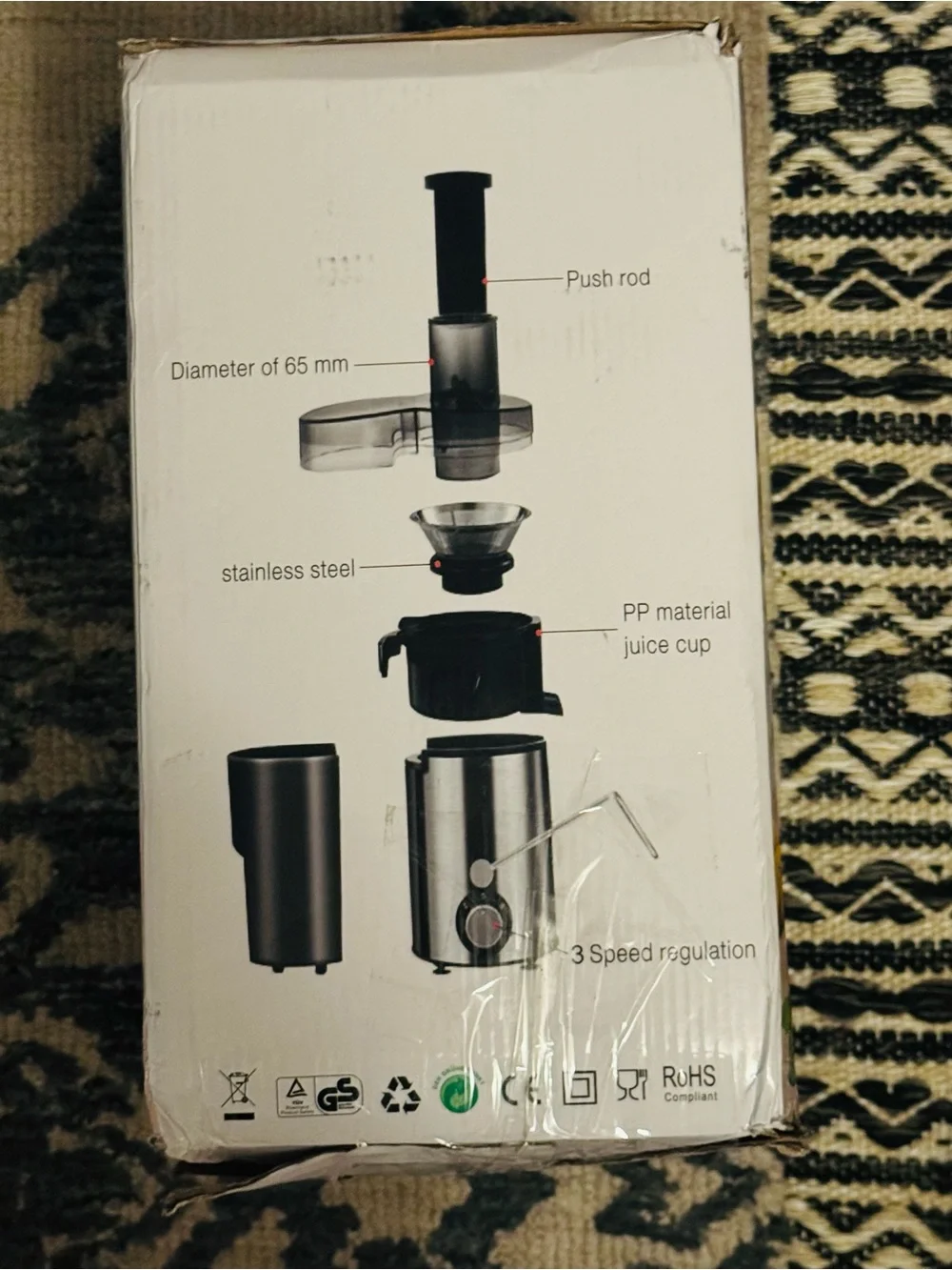 JUICE Extractor, Never Opened.